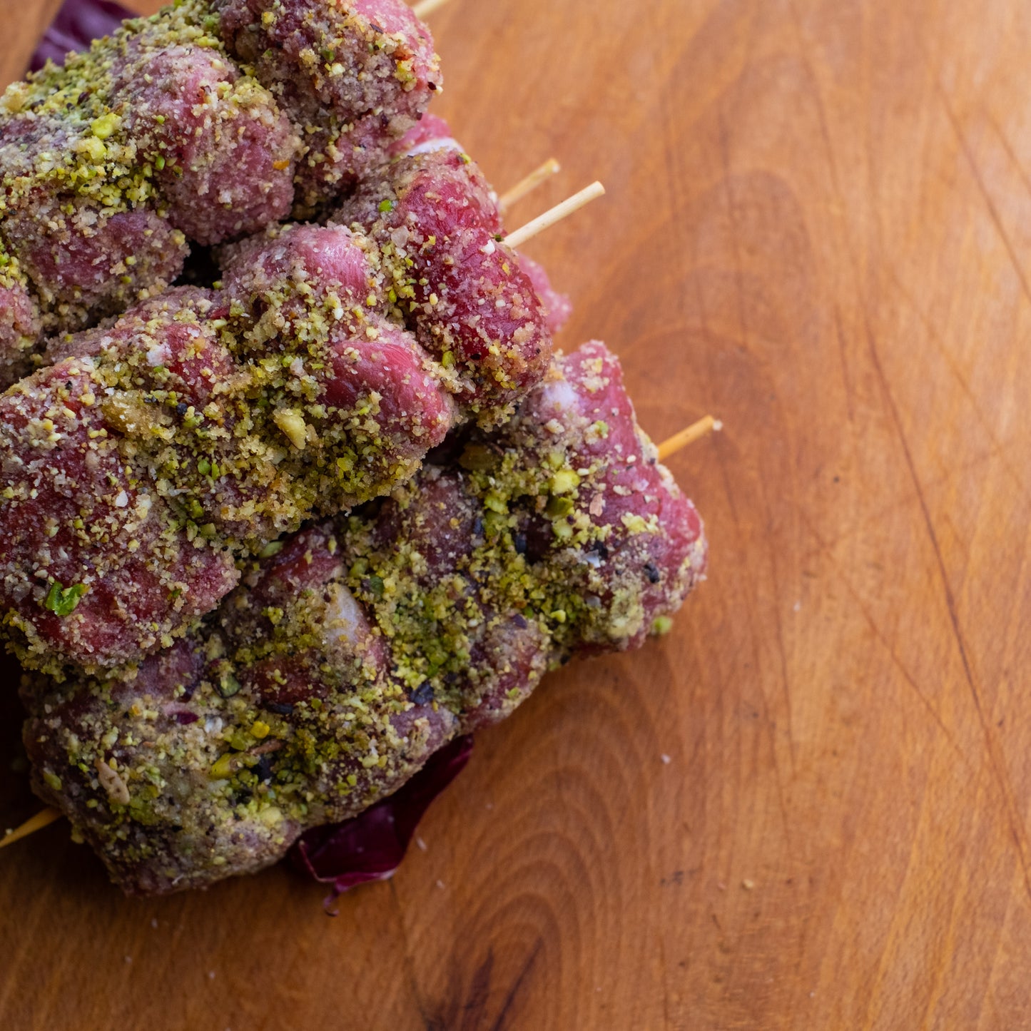 Involtini di vitello al pistacchio