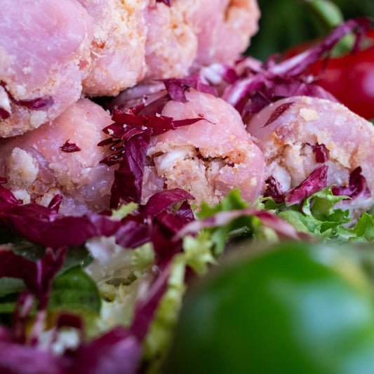 Involtini di Pollo con radicchio, speck e brie